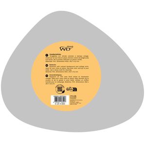 Double-sided placemat with design