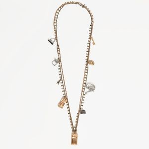 Athenaeum necklace with charms