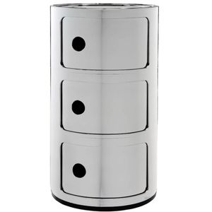 Componibili Classic 3 elementi grigio cromato