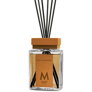 Diffusore con bastoncino Cedro e Bergamotto 200 ml
