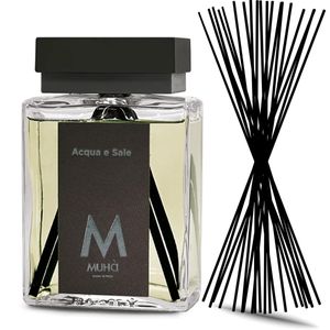 Diffusore con bastoncini Acqua e Sale 500 ml