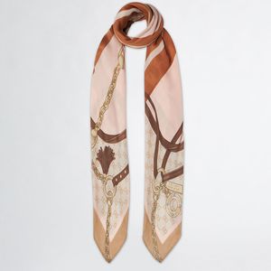 Foulard quadrato con stampa
