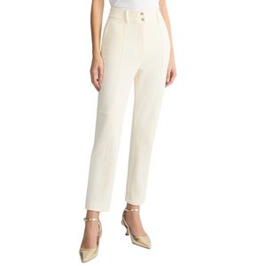 Pantalone in felpa con bottoni dorati