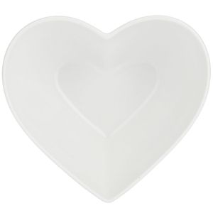 Ciotola cuore in porcellana