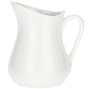 Creamer with white handle 70 cc Corte