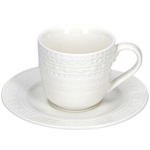 Casale white coffee cup