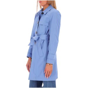Trench Madeleine con cintura in vita