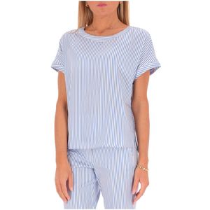 Rest blouse in printed satin
