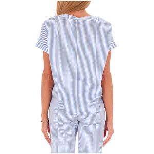 Rest blouse in printed satin