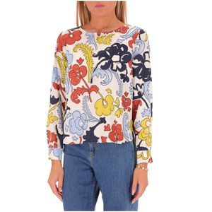 Blusa Young con stampa floreale colorata