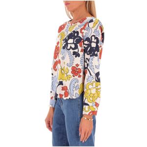 Blusa Young con stampa floreale colorata