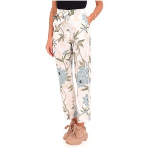 Floral Print Driving Pants