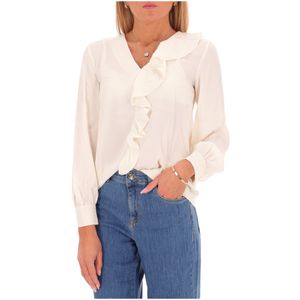 Blouse in mixed silk Friday