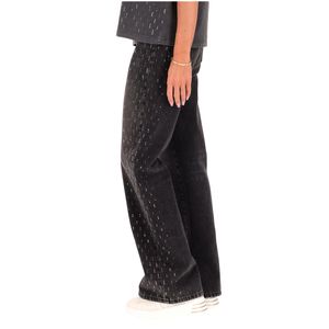 Indigo Grey Studded Jeans