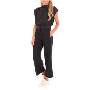 Blusa smanicata in satin Armanda