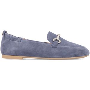 Velour suede moccasin