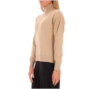 Lupetto in lurex misto viscosa, lana e cashmere
