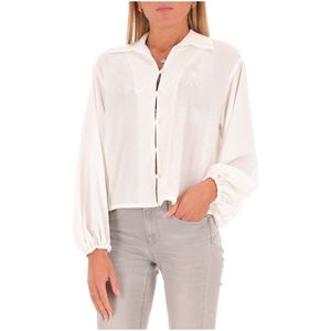 Shirt with sash and rhinestones Sesto