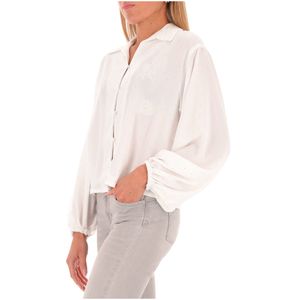 Shirt with sash and rhinestones Sesto