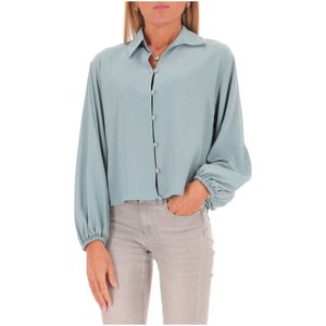 Shirt with sash and rhinestones Sesto