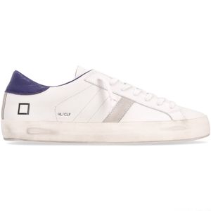 Hill Low Calf White Sneakers with Colourful Detail