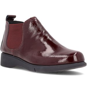 Shine ankle boot in shiny leather