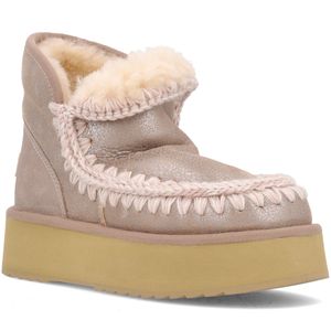 Mini Eskimo Platform Boot Metallic