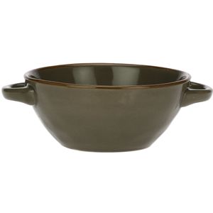 Concerto Grey Soup Bowl with Handles