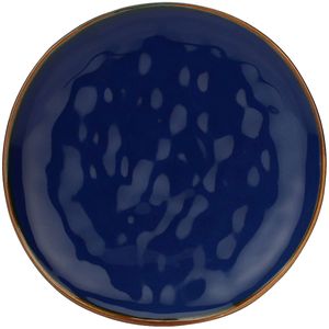Piatto da frutta Concerto blu cobalto