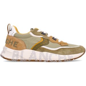 Sneakers Club 01 Army Green/Caramel