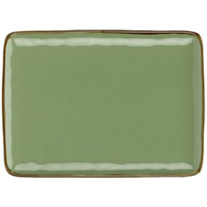 Concerto olive green rectangular tray