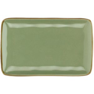 Rectangular Tray 20x13 cm Concerto Olive Green