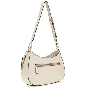 Noelle Saffiano shoulder bag with charm