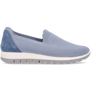 Blue Slip-On in recycled fabric