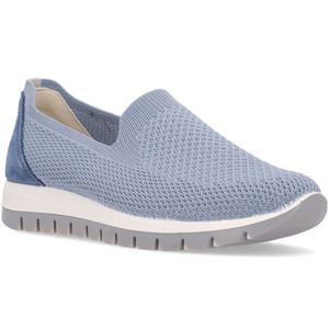 Blue Slip-On in recycled fabric