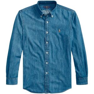 Camicia in denim Custom-Fit