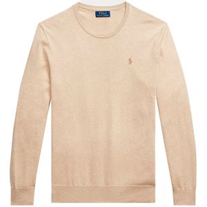 Maglia effetto texture beige Slim-Fit