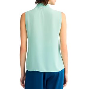 Top con fiocco verde