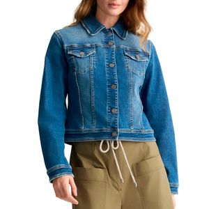 Giacca in denim di cotone stretch