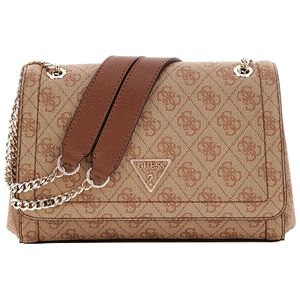 Borsa a tracolla Noelle beige 4G con logo triangolare