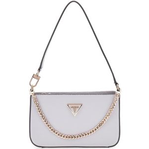 Mini Noelle Saffiano Shoulder Bag with Logo