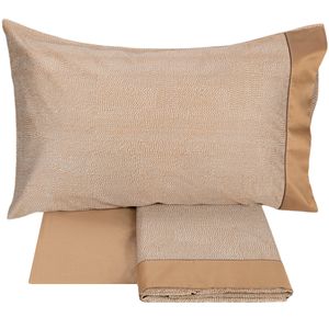 Set di lenzuola matrimoniali Sashiko 260x295