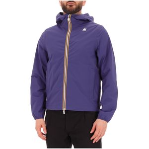 Giacca Stretch in nylon jersey blu