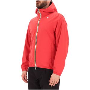 Giacca Stretch Dot rossa