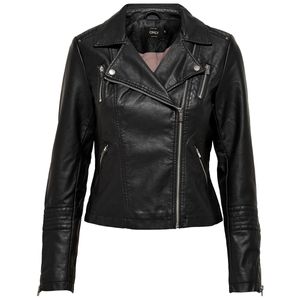 Onlgemme jacket with lapel collar