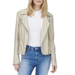 Onlgemme jacket with lapel collar