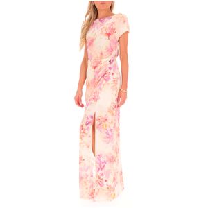 Ceremony Flower Dress with Logo Detail