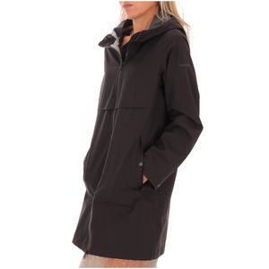 Light stretch hooded parka