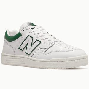 White and green 480 sneakers