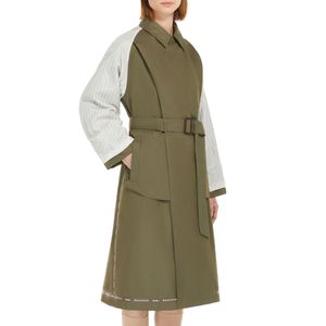 Trench Canasta reversibile in cotone